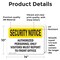 Signmission Visitors Report To Front Office OSHA Security Notice Sign, Vinyl Decal, 14in W x 10in L, 2PK OS-2PACK-SN-D-1014-L-11676 - alternate 6